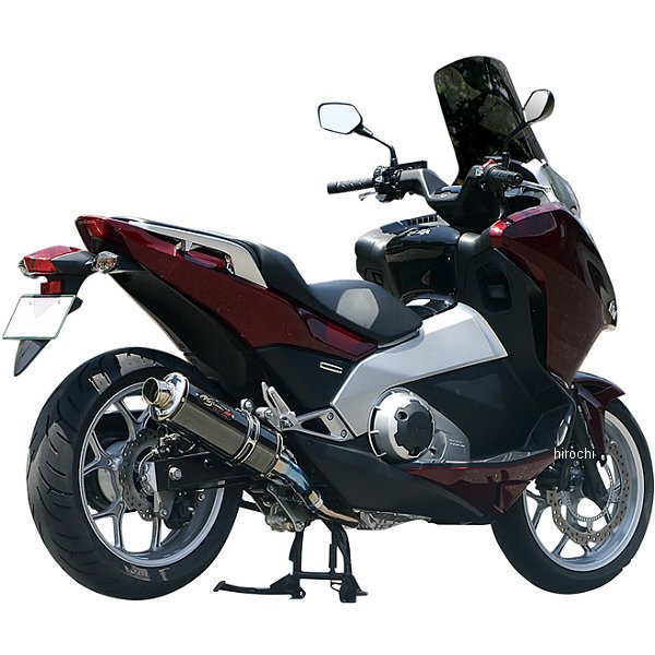 スリップオンマフラー DLCチタン 12年-13年 NC700X インテグラ黒