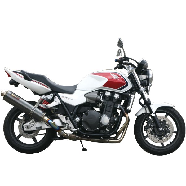 スリップオンマフラー DLCチタン 03年-13年 CB1300SF 黒