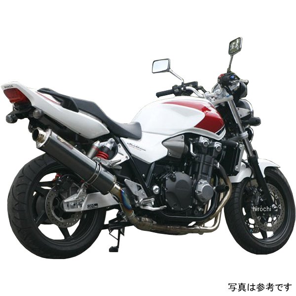 スリップオンマフラー HEATチタン 03年-13年 CB1300SF ブルーグラデーション