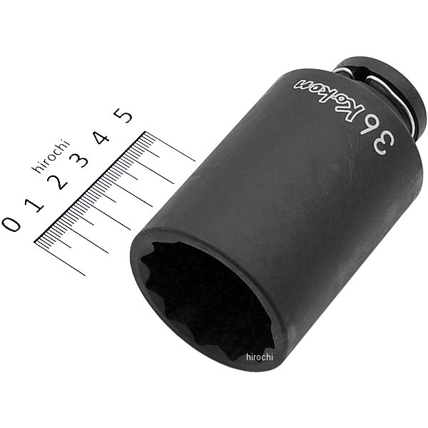 1/2インチsq インパクト12角ディープソケット 36mm