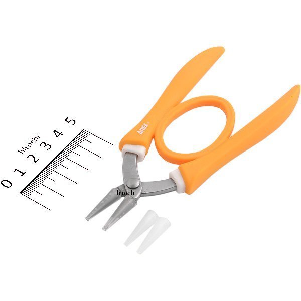 ナイロンカバー付ラバーグリップヤットコ両丸タイフ