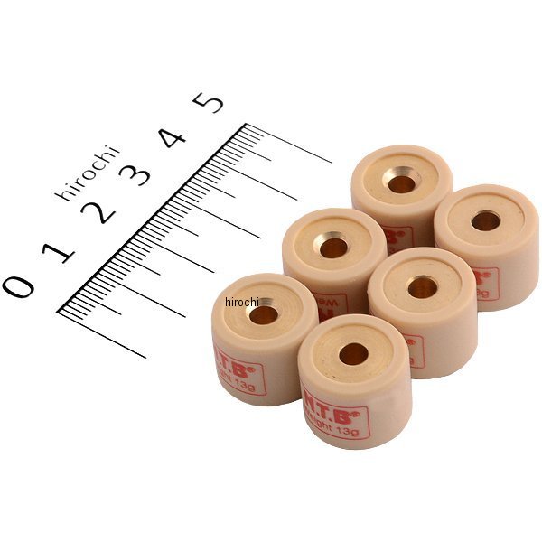 ウエイトローラー ホンダ系汎用 16φ×13 13.0g 1セット6個入り