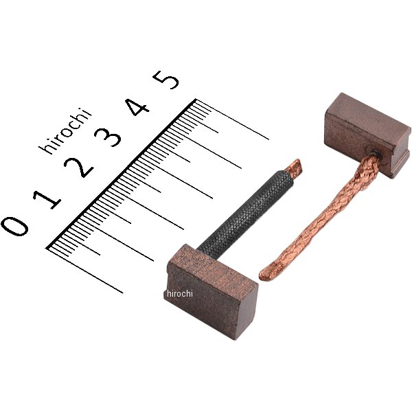 スターターモーター ブラシ 75年-95年 JS550-A、JS440-A 2個入り