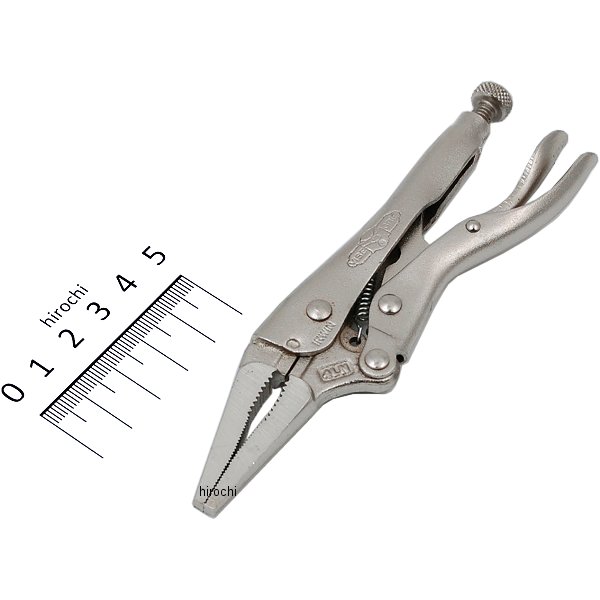 0-41mm/100mm ロッキングプライヤー(ロングノーズ)