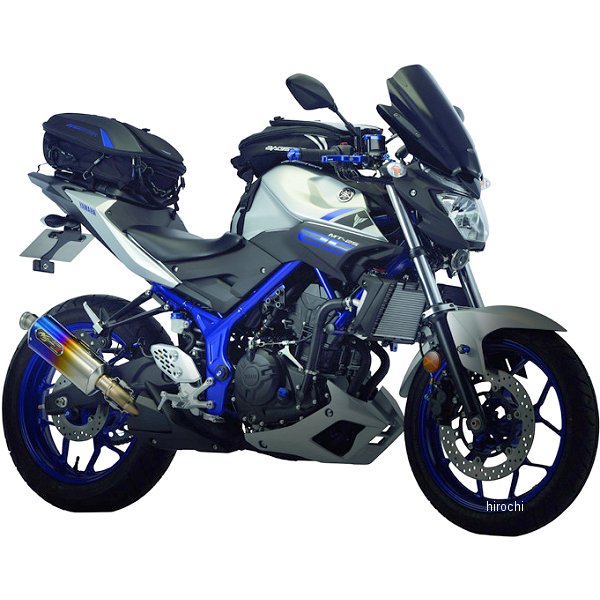 スリップオンマフラー M2チタン 15年 YZF-R3 ブルーグラデーション