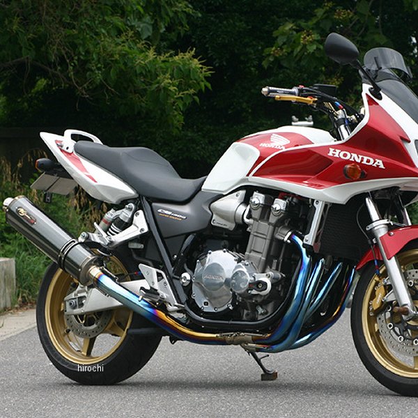 フルエキゾースト DLCチタン 4-1SC 08年-13年 CB1300 黒 DLCコーティング