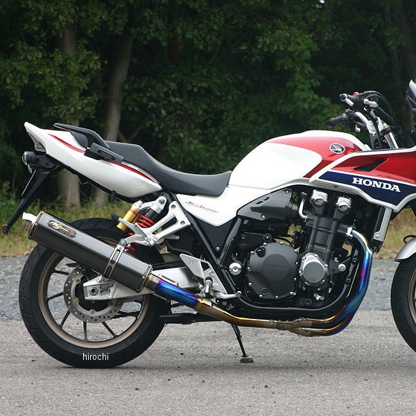 フルエキゾースト DLCチタン 4-1SC 14年-15年 CB1300SB 黒 DLCコーティング