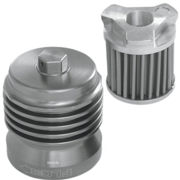 FLO オイルフィルター スピンオン ガンメタルグレー