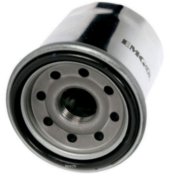 L  オイルフィルター 82年-11年 ホンダ、カワサキ、ヤマハ クローム