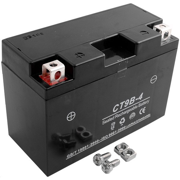 MFジェルバッテリー 12V YT9B-BS互換