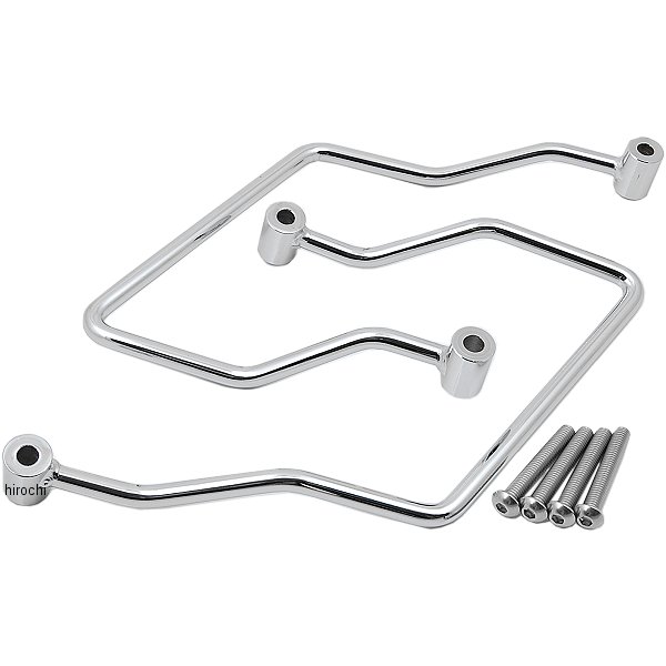 サドルバッグ サポート メッキ 左右セット カワサキ エリミネーター250V