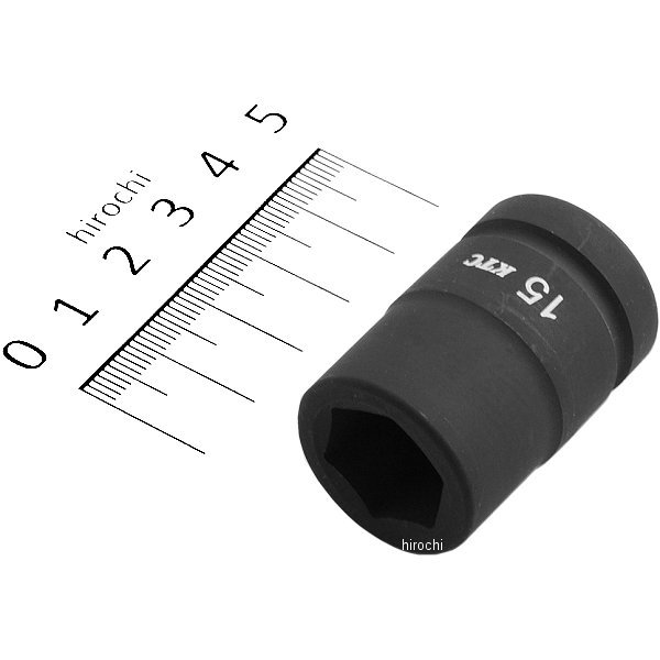 12.7sq インパクトレンチ用ソケット(標準) 15mm