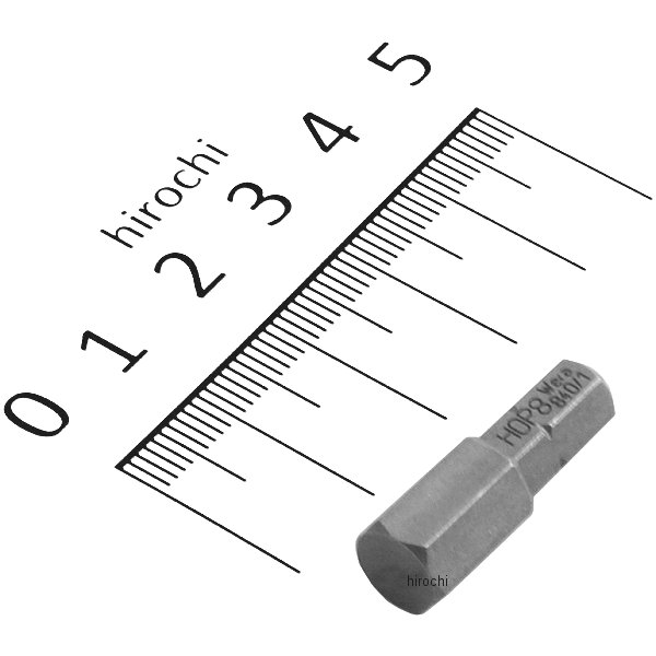 8.0x25mm Hexagon ドライバービット