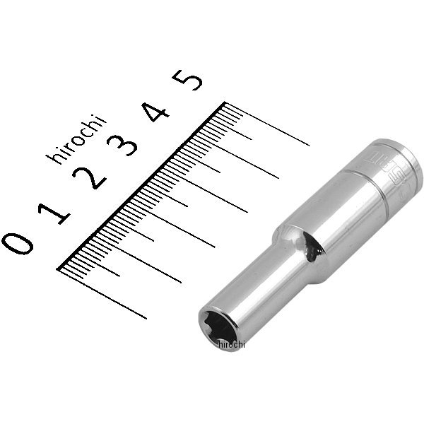 1/4"sqx 7/32" ディープソケット