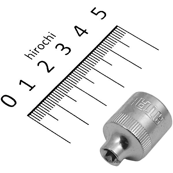 3/8"sqxE 6 E-TORXソケット