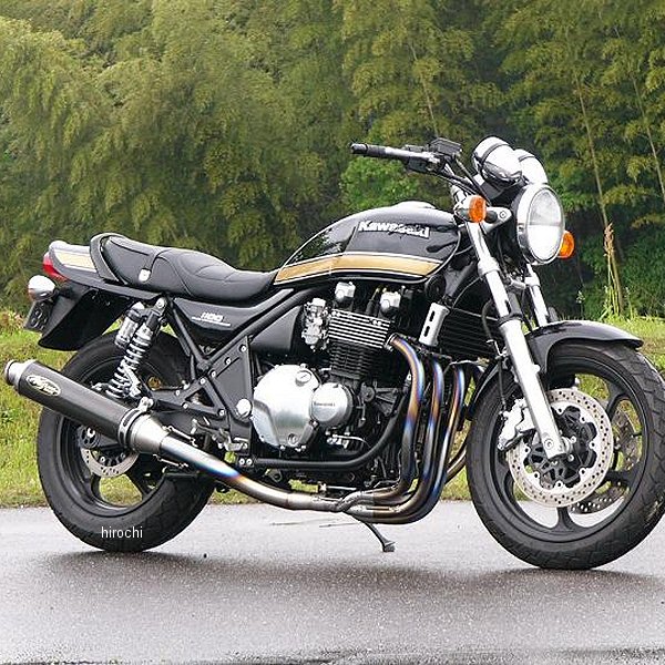 フルエキゾースト FASARM V/CAT 4-1SC 08年 ゼファー1100 カーボン