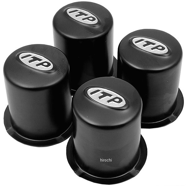 センターキャップ スチール 4/110 黒 (4個入り)