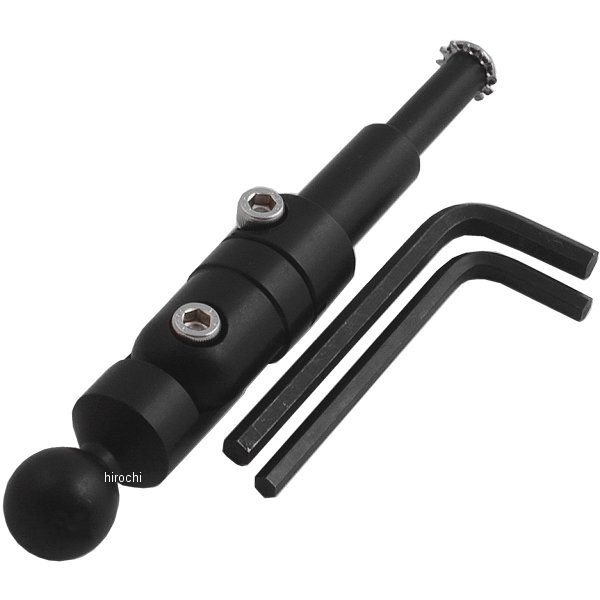 テックマウントTECHMOUNT 4G ミラーマウント ハーレー グライド系 黒