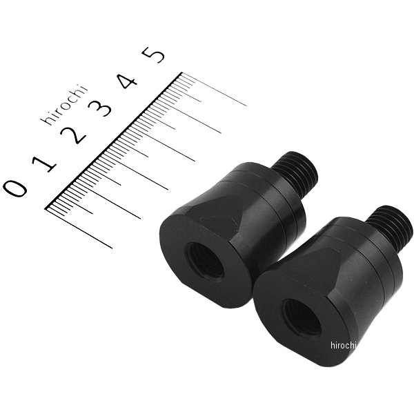 ポッシュ POSH 延長ウインカーステー ZRタイプウインカー用 20mm 黒