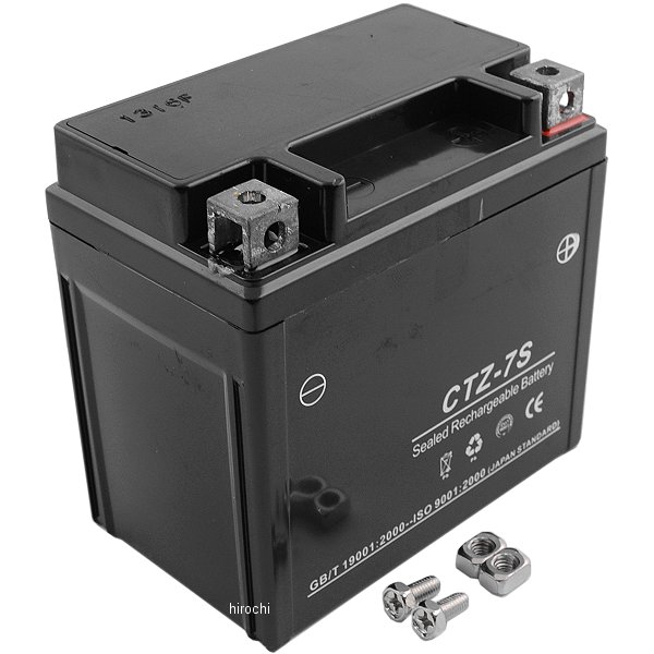 MFバッテリー 12V YTZ-7S、GT6-3互換