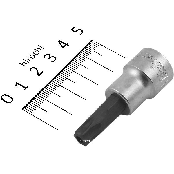 3/8インチsq トルクスビットソケット イジリ止め 全長50mm T45H