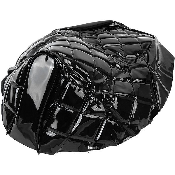 シートカバー アドレスV125G エナメル 黒
