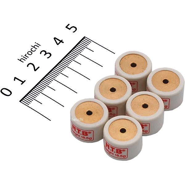 ウエイトローラー 00年-04年 アドレス110 17φ×12 18.5g Bタイプ 1セット6個入り