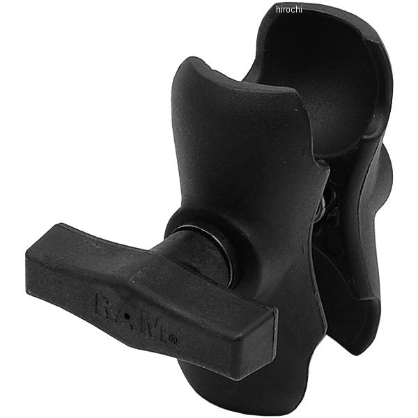 ダブルソケットアーム 1.5インチボール用ショートアーム 汎用 黒