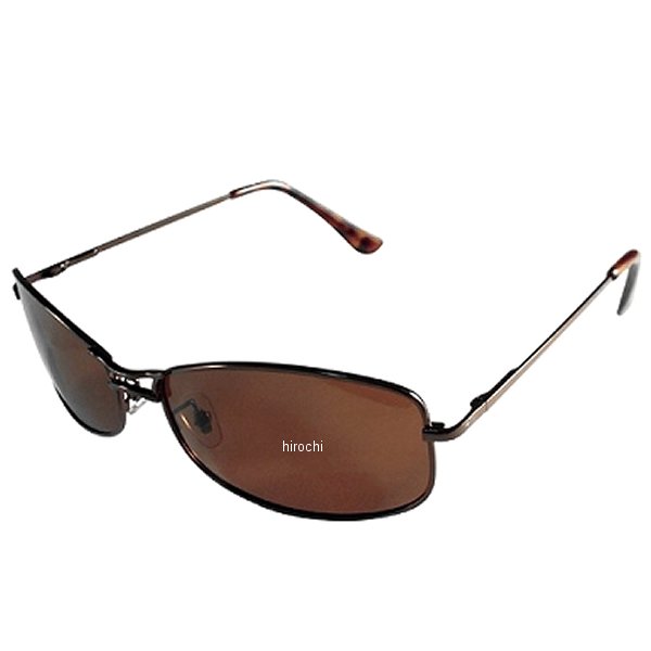 MT-C3  偏光サングラス METAL X 茶/ブラウンレンズ