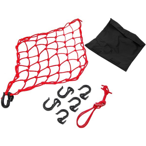 ポーチ付ネット M （赤）