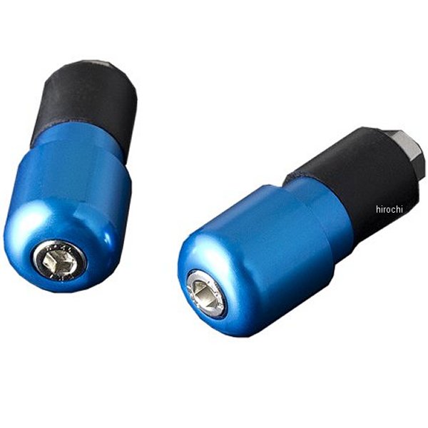 バーエンド 3号 φ22.2 青 左右セット