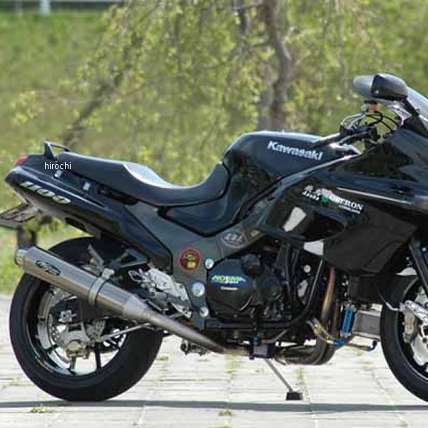 フルエキゾースト FASARM ツイン V 4-1-2 90年 ZZR1100 チタン