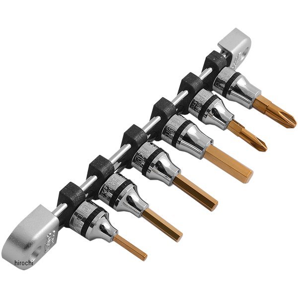 NTBT306A  nepros 9.5sq ヘキサゴンビットソケットセット (6コ組)