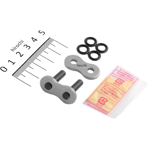 チェーン 525ZVM-X シリーズ カシメジョイント シルバー