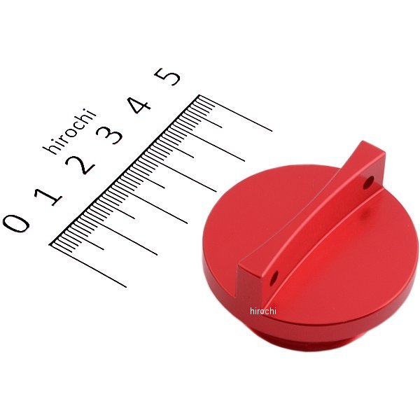 オイルフィラーキャップ 赤 カワサキ系 M30×P1.5