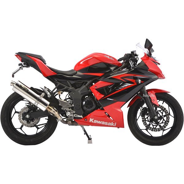 スリップオンマフラー GT-ミドル 15年 ニンジャ250SL ステンレスポリッシュ