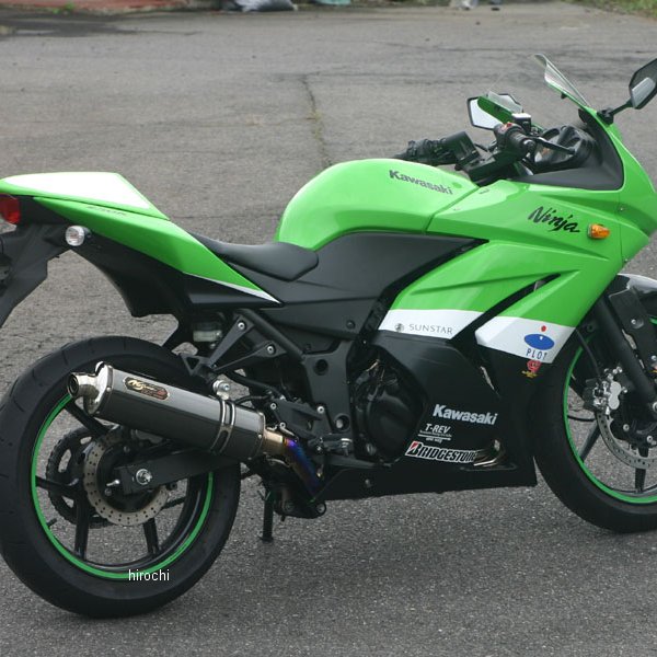 フルエキゾースト DLCチタン 2-1 08年-12年 ニンジャ250R 黒