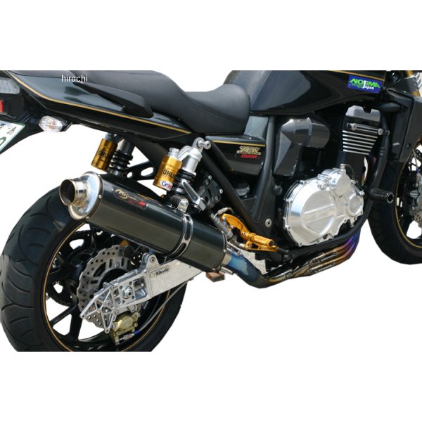 フルエキゾースト DLCチタン 4-1SC 08年 ZRX1200R 黒(DLCコーティング)