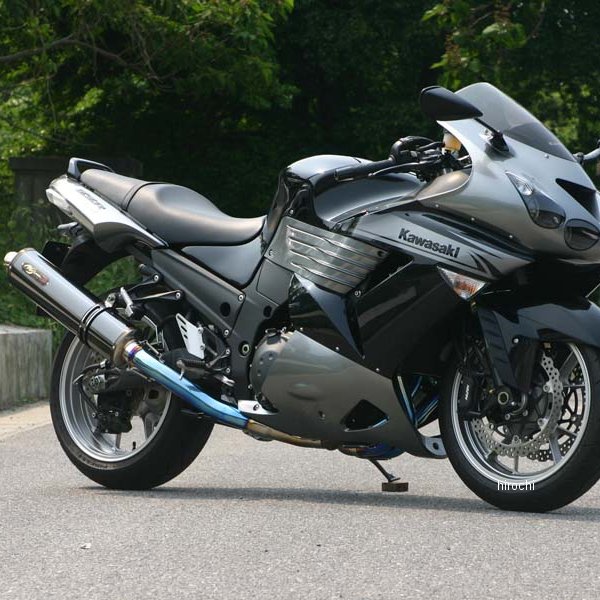 フルエキゾースト DLCチタン 4-1SC 08年-11年 ZZR1400 黒(DLCコーティング)