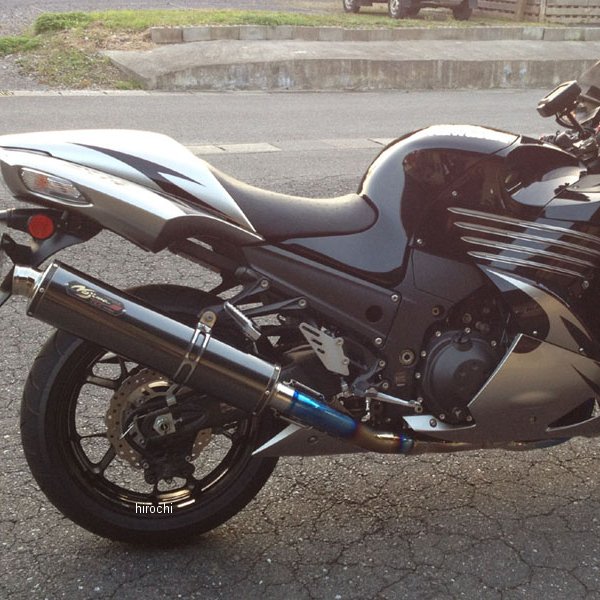 フルエキゾースト DLCチタン 4-1SC 08年-11年 ZZR1400 黒(DLCコーティング)