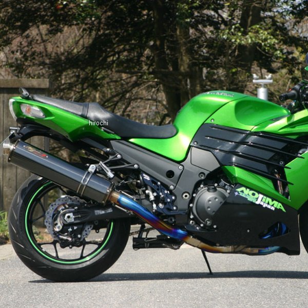フルエキゾースト DLCチタン 4-1SC 12年-15年 ZX-14R 黒(DLCコーティング)