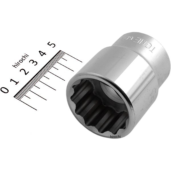 ソケット(12角) インチ 対辺 1-5/16インチ 長さ 56mm 差込角 19mm (3/4インチ)