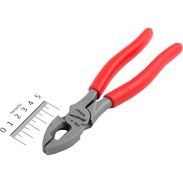 ラインマンプライヤー 長さ 7-3/8インチ