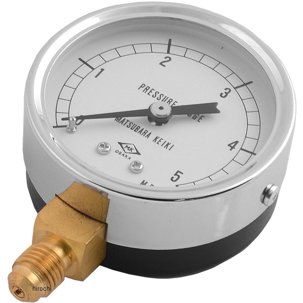 0-5MPa フレアータイプ圧力計