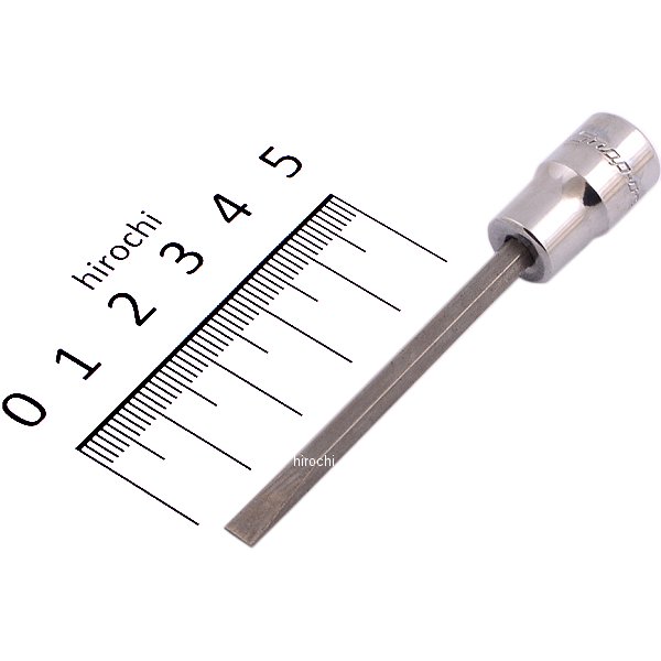 1/4インチ フラット チップ ビット スタンダード ソケット 3/16x.032インチ