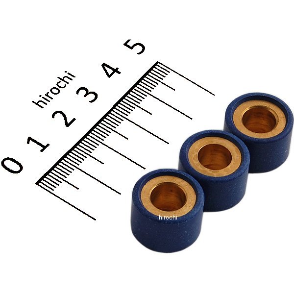 ウエイトローラーセット (3個入り) 9.5g ブルー 汎用 スズキ アドレス110/V100