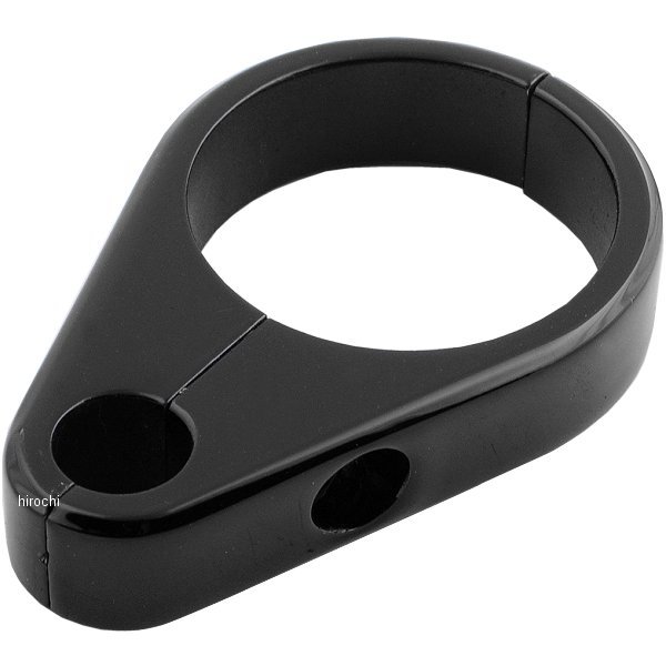 クラッチケーブル クランプ 1.375インチ(35mm) 黒