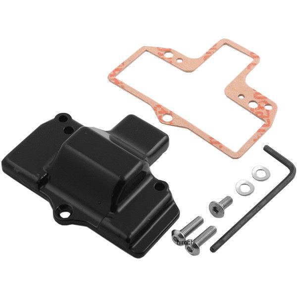 キャブレター トップカバー HSR42、45、48用 黒 ロゴ無し