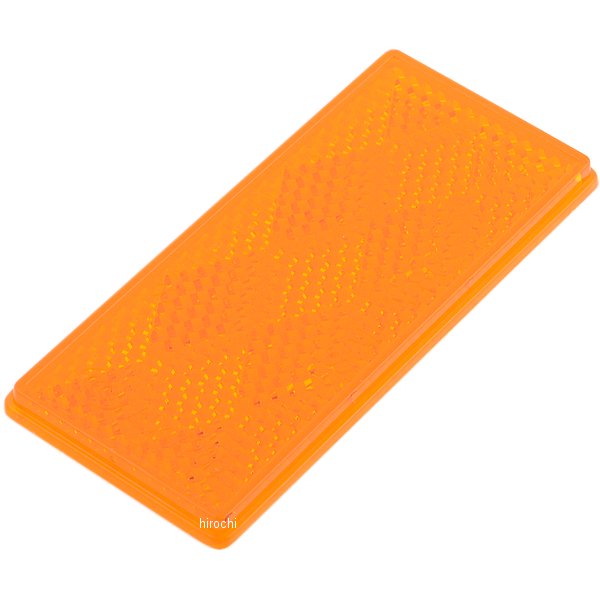 リフレクター 83mmx38mm アンバー