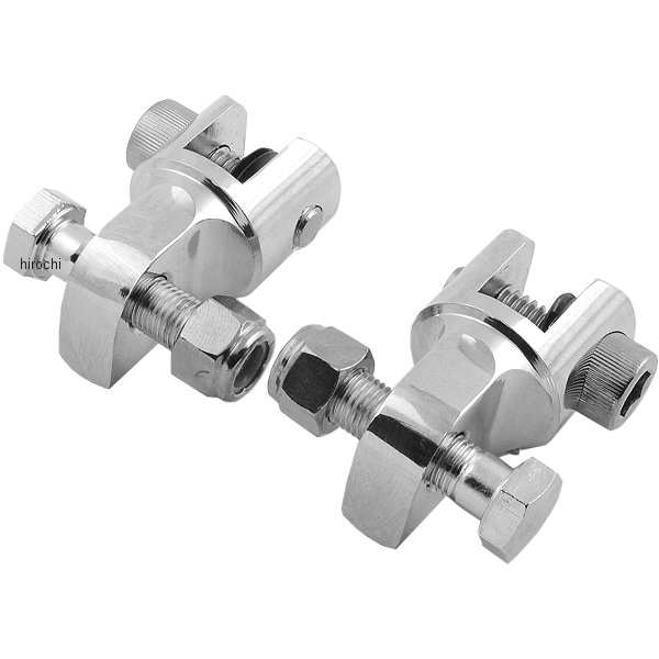 フットペグ、ヒールレスト エクステンダー 1.25インチ(32mm)